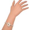 GUCCI toggle Bracelet Silver925 14.4g Women Used