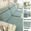 Plush Elastic Fabric Sofa Cover Universal Jacquard Living Room Sofa Cushion Cover Cloth Anti Cat Scratch Non-Slip Full Package