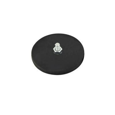 Gummiummantelte Magnetische Montagebasis Fahrzeuglichtleistenhalter 66mm/88mm Einfache Montage Geeignet für LED-Arbeitsscheinwerfer