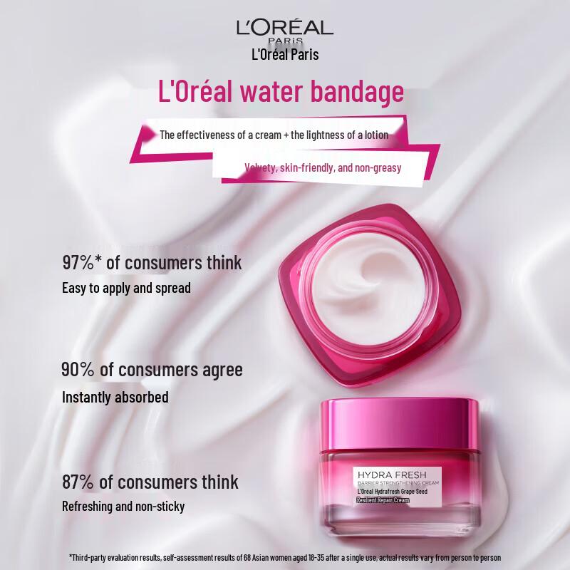 L'Oreal Water Bandage Grape Seed Repair Face Cream