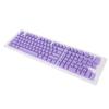 Keyboard Keycaps 114 Key PBT OEM Height Two Color Injection Light Transmitting Mechanical Keyboard Keycap
