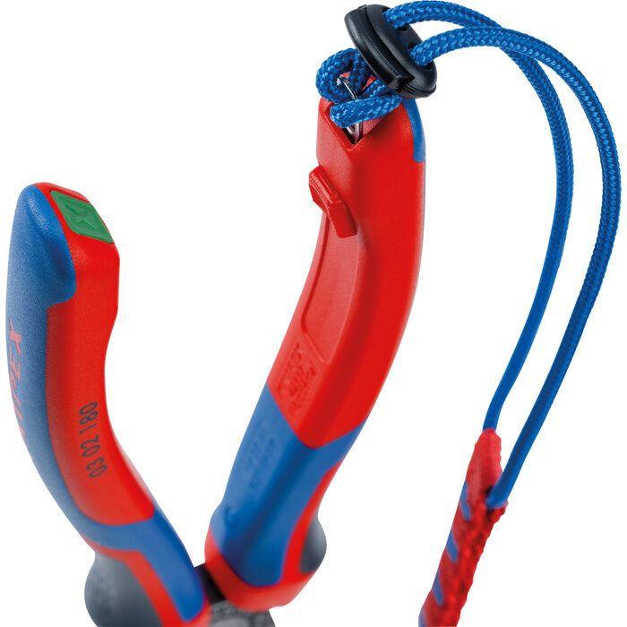 Pince universelle - KNIPEX - 0302180 - polie - bi-matière - 180 mm