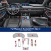 Innenfolie für Mazda 3 Axela -2024 Auto Mittelkonsole Navigationsbildschirm Schaltung Transparentes TPU Schutzfolie Kratzfest