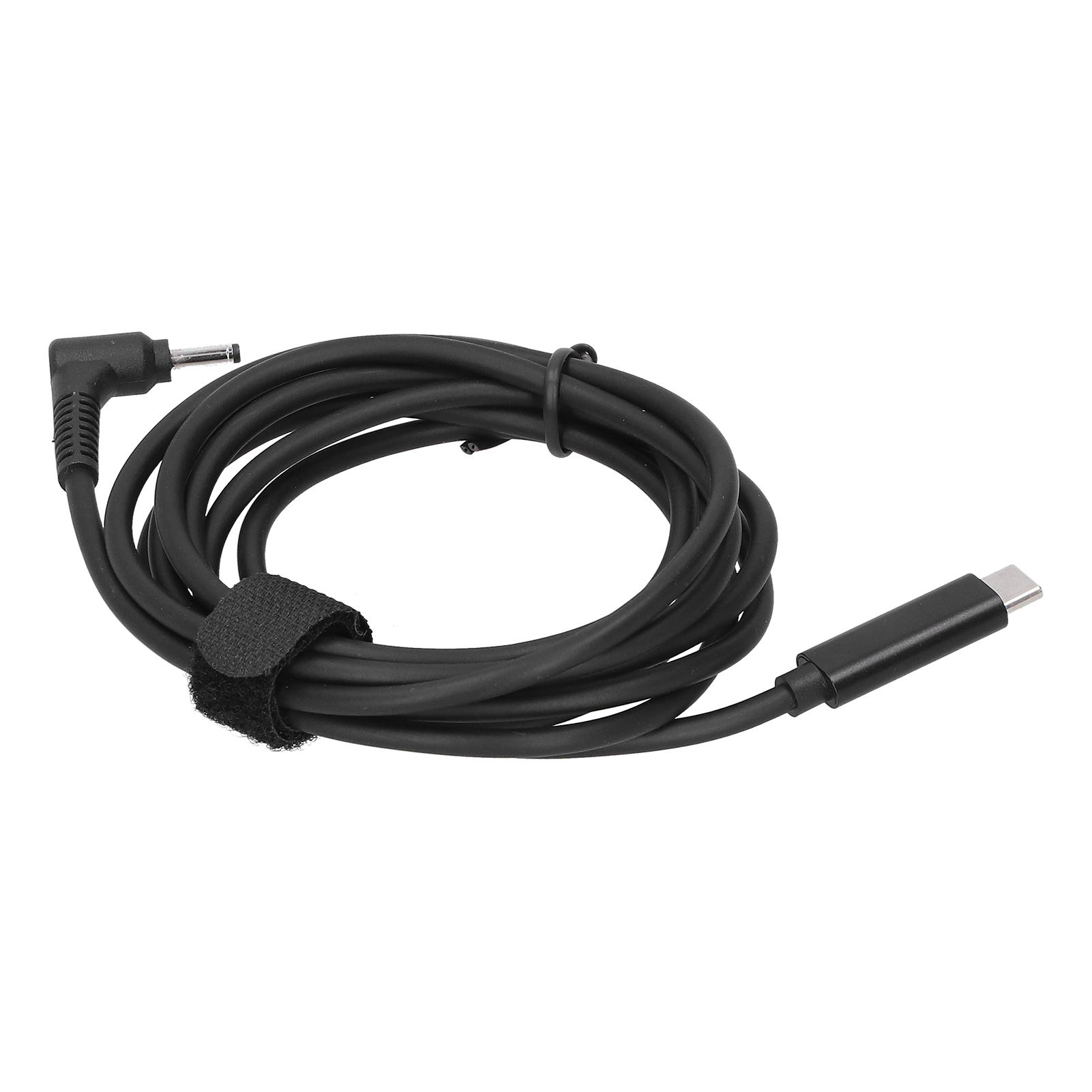 

Зарядный кабель TYPEC на штекер DC3.0x1.1мм для питания компьютера/ноутбука, быстрая зарядка