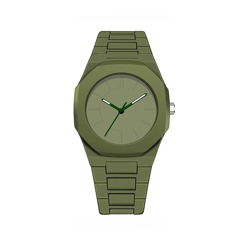 Classic Men'S Watch Plastic Strap Business Exquisite Waterproof Matte Oil South East Asia Quartz Watch