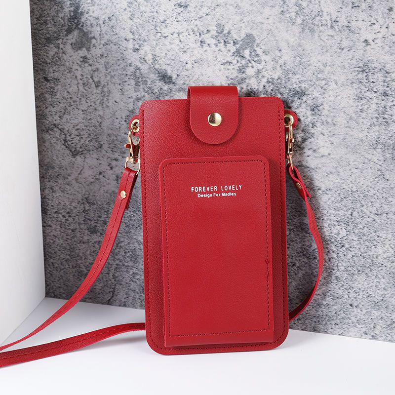 Women's Multifunctional Touchscreen Crossbody Phone Bag & Coin Purse