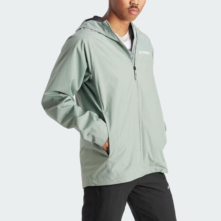 New Adidas Hooded Rain Jacket IN4771