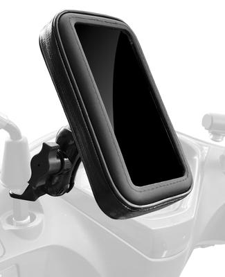 GOROPRI Smartphone Holder for and Touchscreen Adjustable Includes Compatible with Ram Mounts Mopeds, Waterproof, Dustproof, Dirt-Resistant, 360-Degree
