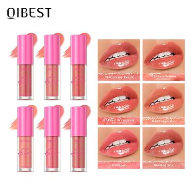 Mirror Water Gloss Lip Gloss, Moisturizing And Not Easy To Fade, Natural Three-dimensional Long-lasting Liquid Lipstick