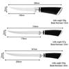 Stainless Steel 6/7/8 Inch Boning Knife Kitchen Knife For Bone Meat Fish Sushi Knife Vegetables Cooking Tool