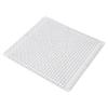 Quiltschablone Lineal 12,5x12,5 Zoll Acryl Transparent Zweifarbige Linie Multifunktionales Näh-Quiltstreifenlineal für