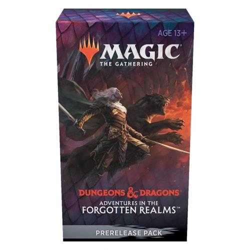 MTG Dungeons & Dragons Adventure In the Forgotten Realms Prerelease Kit - 6 Draft Boosters with Dice Promo
