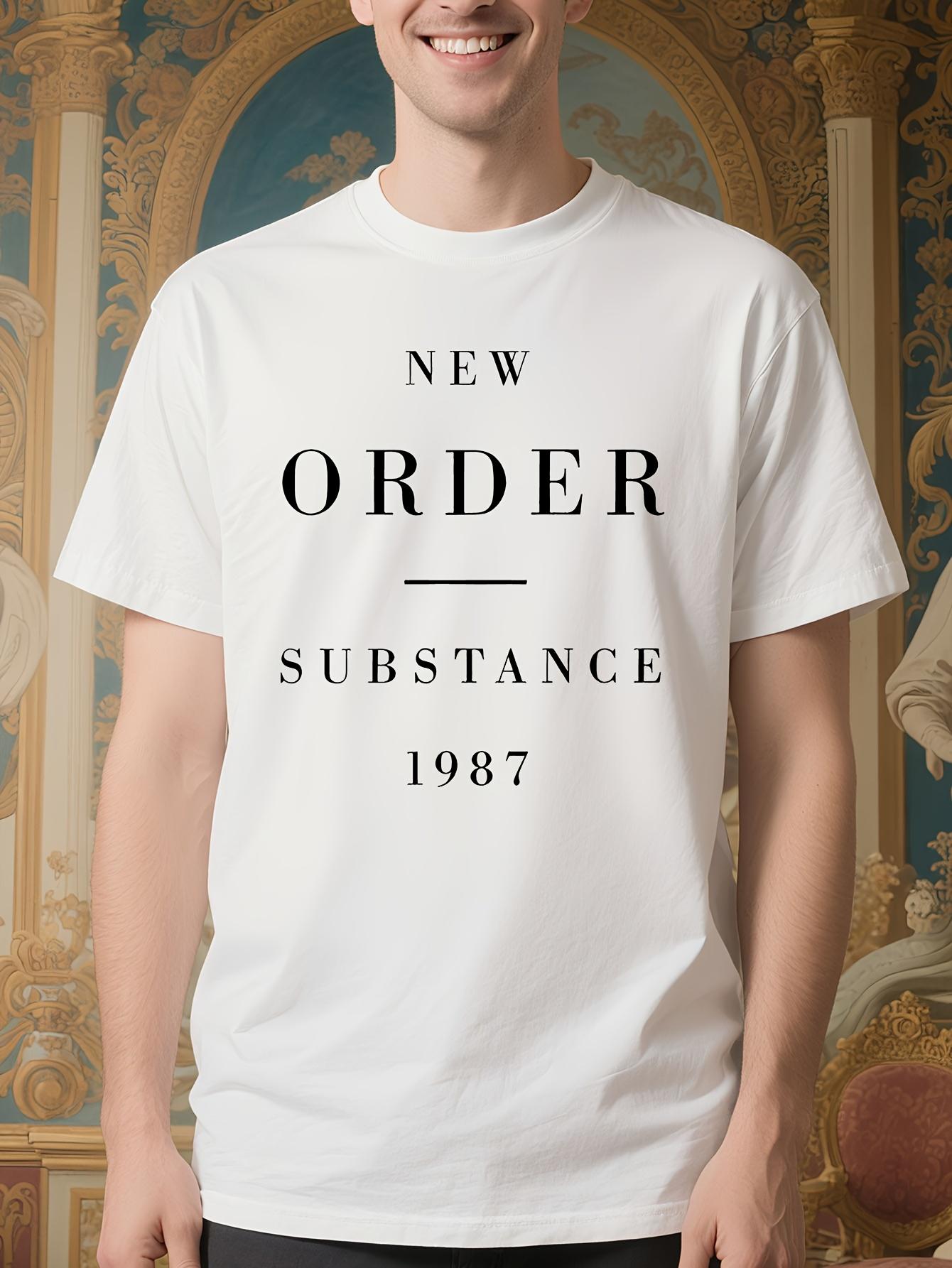 Licensed New Order Substance 1987 Vintage Band Tshirt - O... S