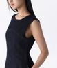 Musinsa Standard Woman Women'S Paneled Denim Maxi Dress [Deep Indigo]