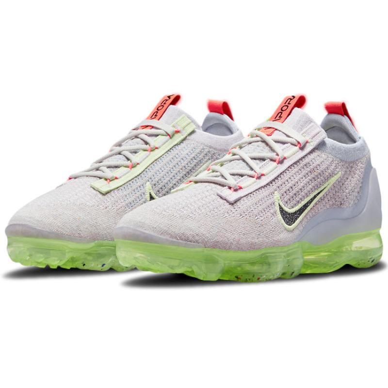 Nike Air VaporMax 2021 Flyknit 'Light Bone Lime Ice' Women's Running Shoes DC4112-003