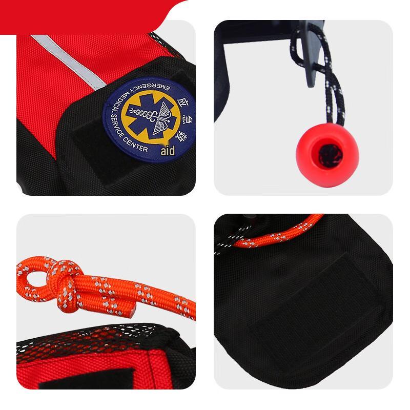 OLOMM Emergency Water Rescue Throw Rope Bag