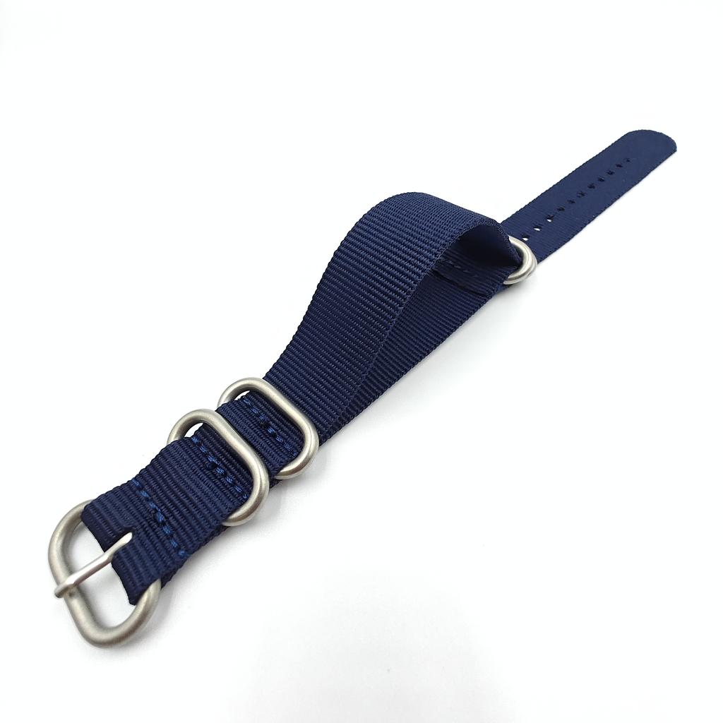 18mm20mm22mm24mm Nylon Woven Canvas NATO Watchband Strap Fine Steel Needle Buckle Universal Bracelet for SEIKO IWC Citizen 2028