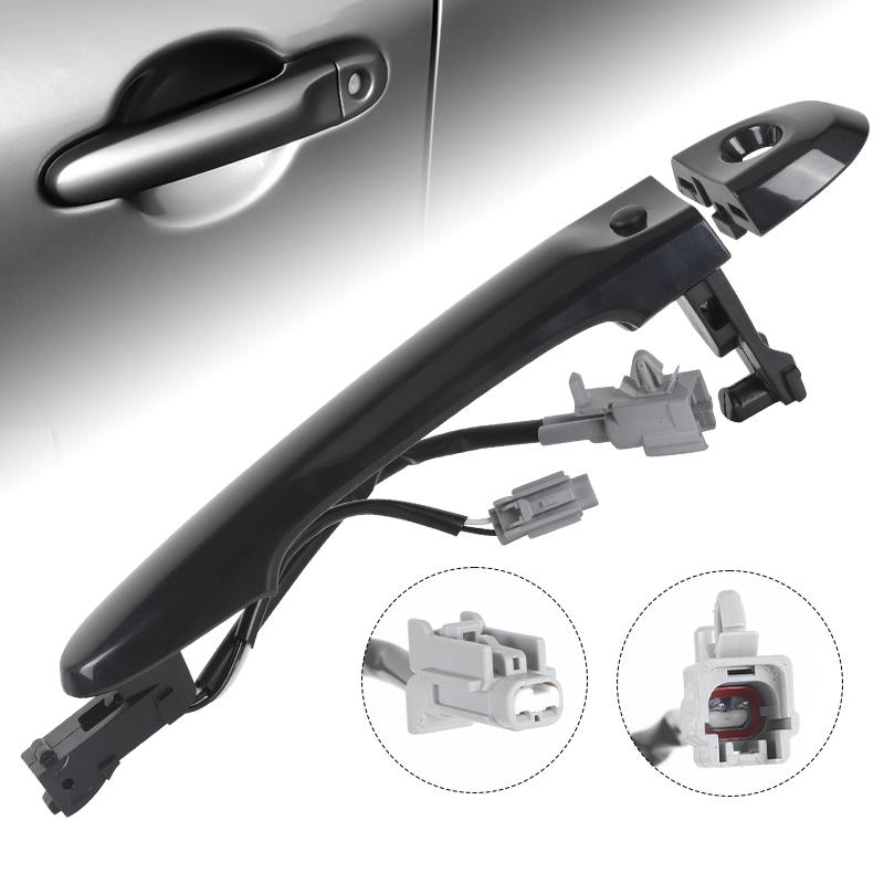 

Left Right Exterior Front O/S Door Handle Keyless Entry For Nissan Juke 2010 2011 2012 2013 2014 2015 2016 2017 2018 with Hole