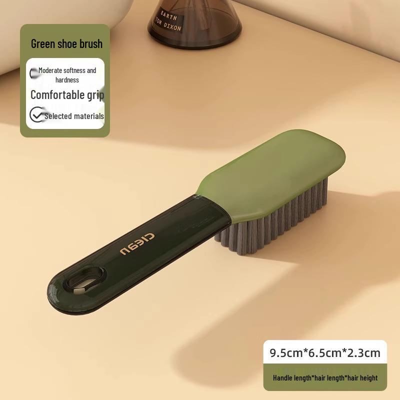 

Long-Handled Soft Bristle Shoe Brush for Laundry and Household Use