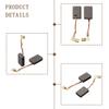 20x Motor Carbon Brushes Angle Grinder Carbon&Metal