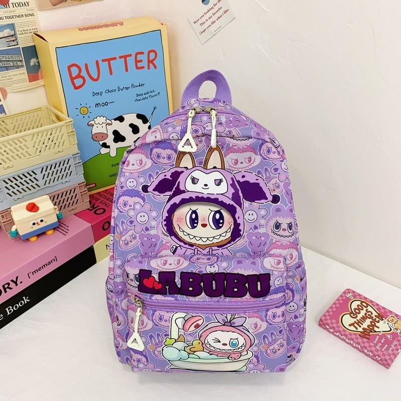 Capacity Large Backpack Nylon School Bag For Boys Girls Daily Use