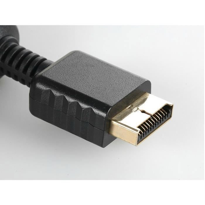 Audio Video Cable - Sony - PS2 PS3 - 1.8M - Stereo - High Quality Compatible
