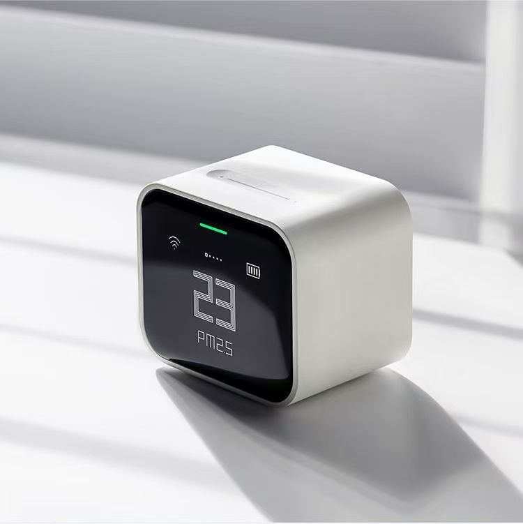 Xiaomi Qingping Air Detector Lite, Real-time Air Quality Monitor for PM2.5 CO2 TVOC Temp & Humidity with Retina IPS Touch Screen