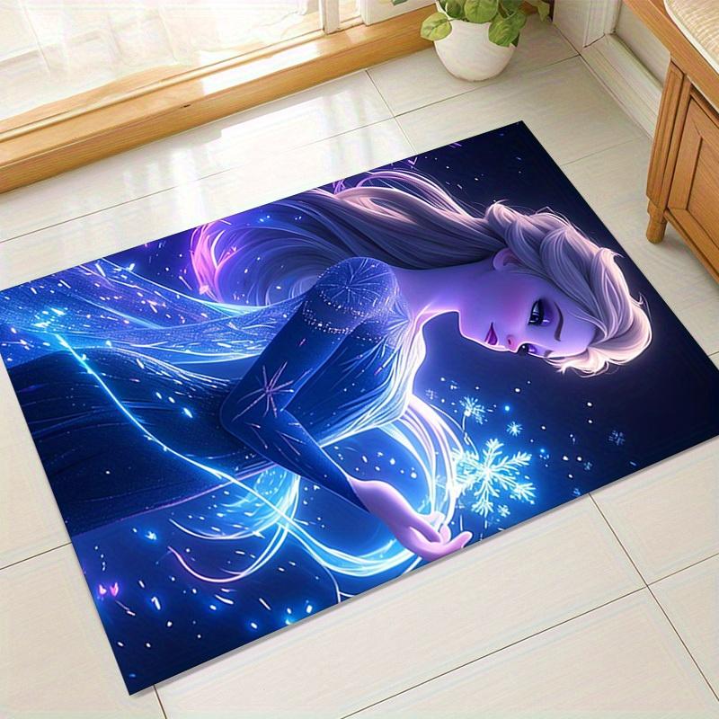 1pc. Elsa Frozen Magic Snowflake Rug - Home Decor Carpet for Office Outdoor Giftz041427 60cm by 90cm