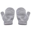 1 Pair Children Winter Gloves Soft Comfortable To Wear Good-looking Wide Application Lightweight Windproof Acrylic Full Finger Knit Gloves for Outdoor
