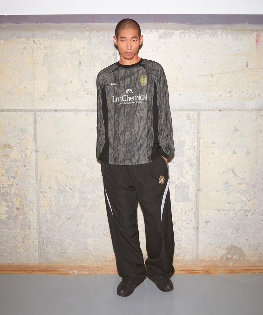 LMC Chemical Soccer Long Slv Jersey Black