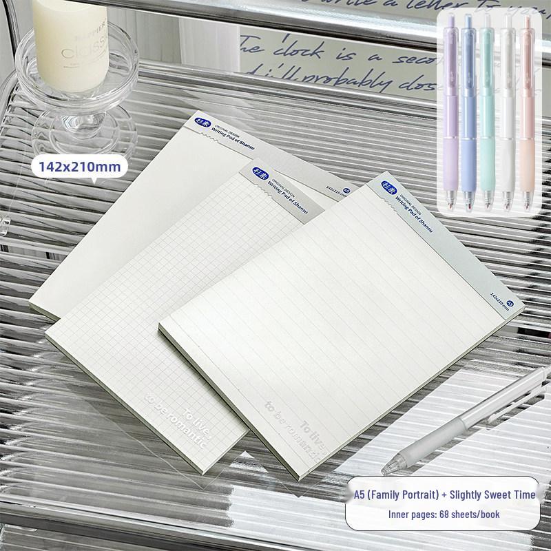 Tearable Portable Small Notebook Planner with Sticky Notes and Memo Pad
