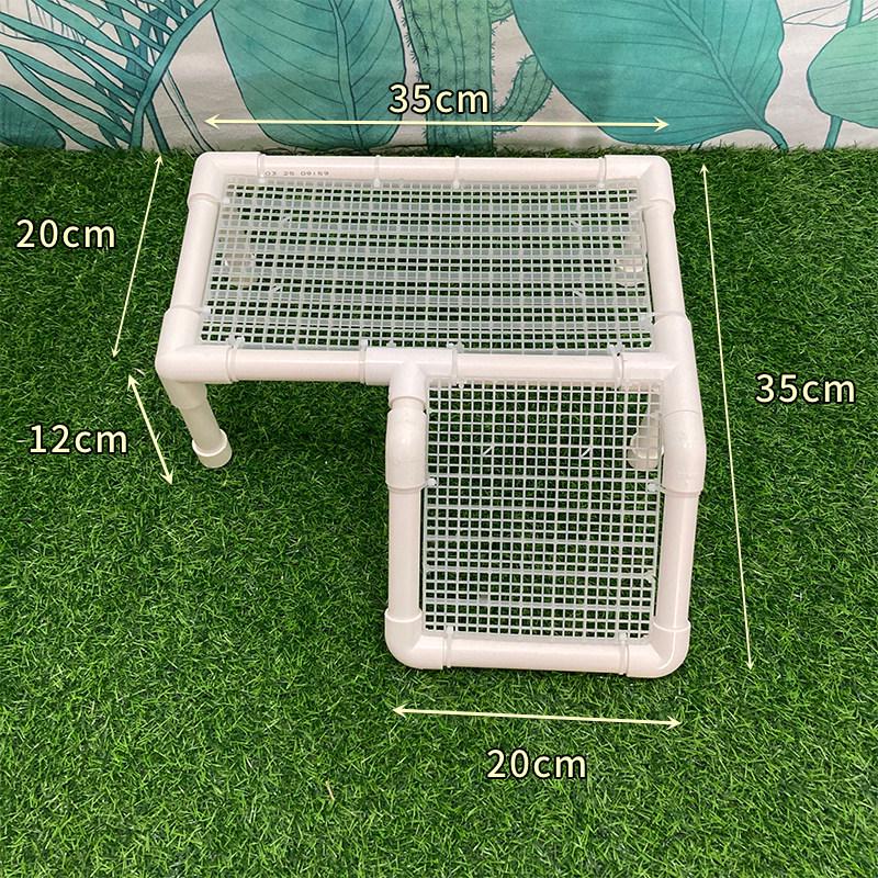 Turtle Sunbathing & Climbing Platform – Adjustable Handmade Floating Rest Area