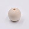 50pcs Wooden Round Beads Spacer Jewelry Necklace Bracelet Making Crafting DIY Beads Assorted Kit
