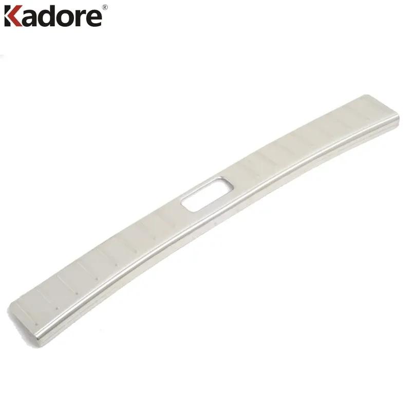 Rear Trunk Bumper Cover Trim For Nissan Versa Sedan 2012-2017 Stainless Steel Car Tailgate Door Sill Plate Guard Accessories