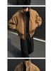 Men's American Style Cotton Bomber Jacket: Winter Hipster Baseball Coat