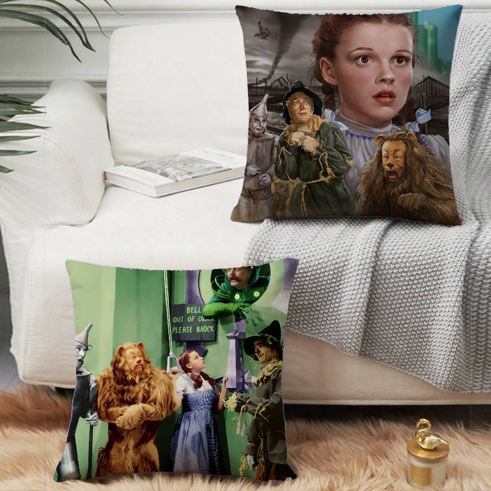 T-The Wonderful Wizard Of Oz Pillow Case Square Pillow Bedroom Sofa Leisure Comfort Cushion Car Living Room Home Decoration
