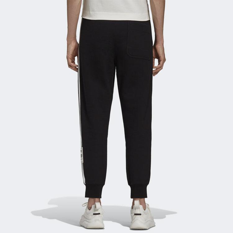 Y-3 SS21 Signature Stripe Casual Pants Men Bottoms Black H16338