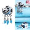 Charm Bead Charms Authentic Moon Nocturnal Owl Blue Star Shape Bead Charms Compatible With Bracelets Copper Women Jewellery Diy Fine Gift Accessory