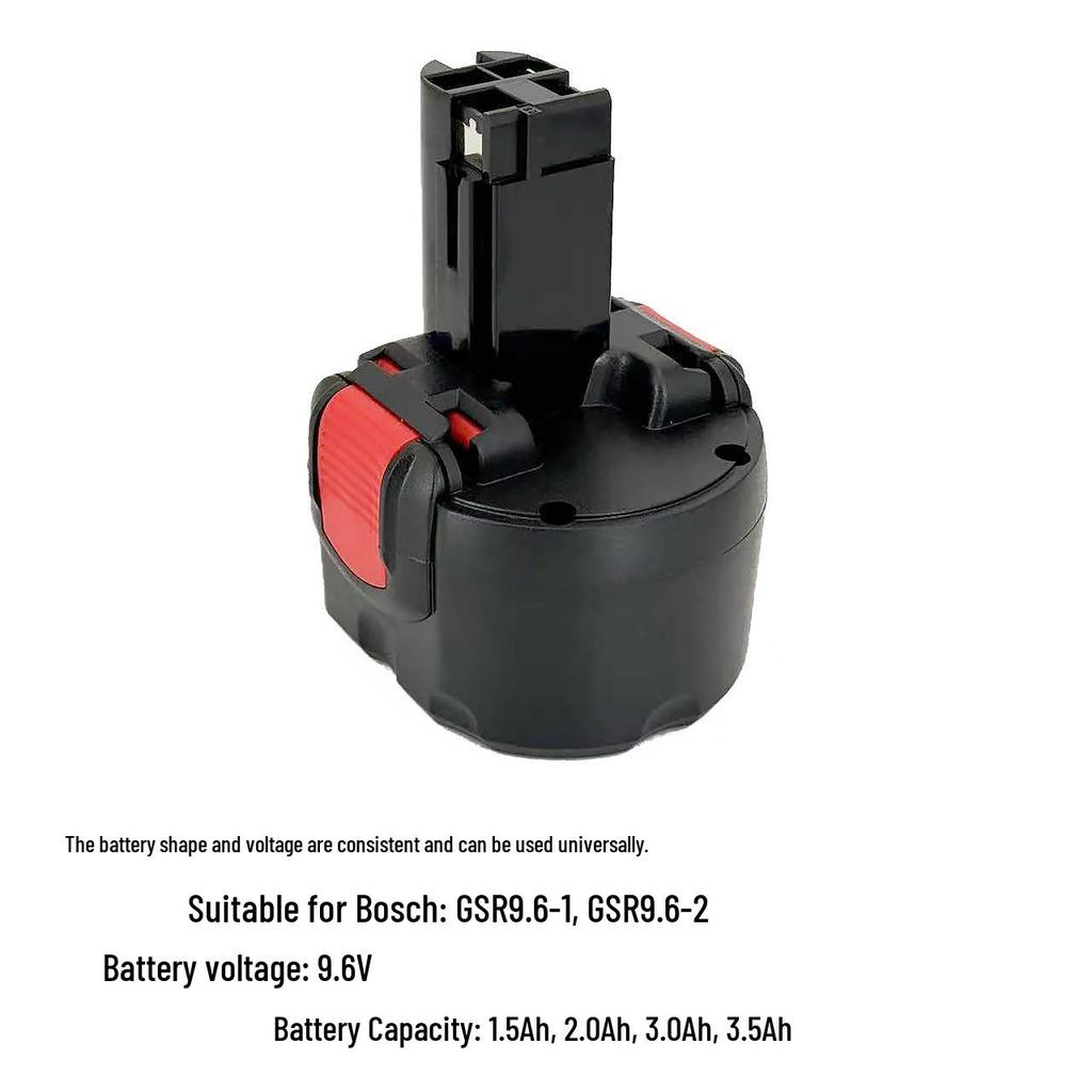 3.5Ah Battery for BOSCH GSR9.6-2 and GSR9.6-1 Cordless Drill Screwdrivers