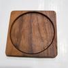 200ml Vintage Striped Glass Coffee Cup with Wooden Handle and Coaster | Aesthetic Coffee Shop Style Mug for Home & Cafe