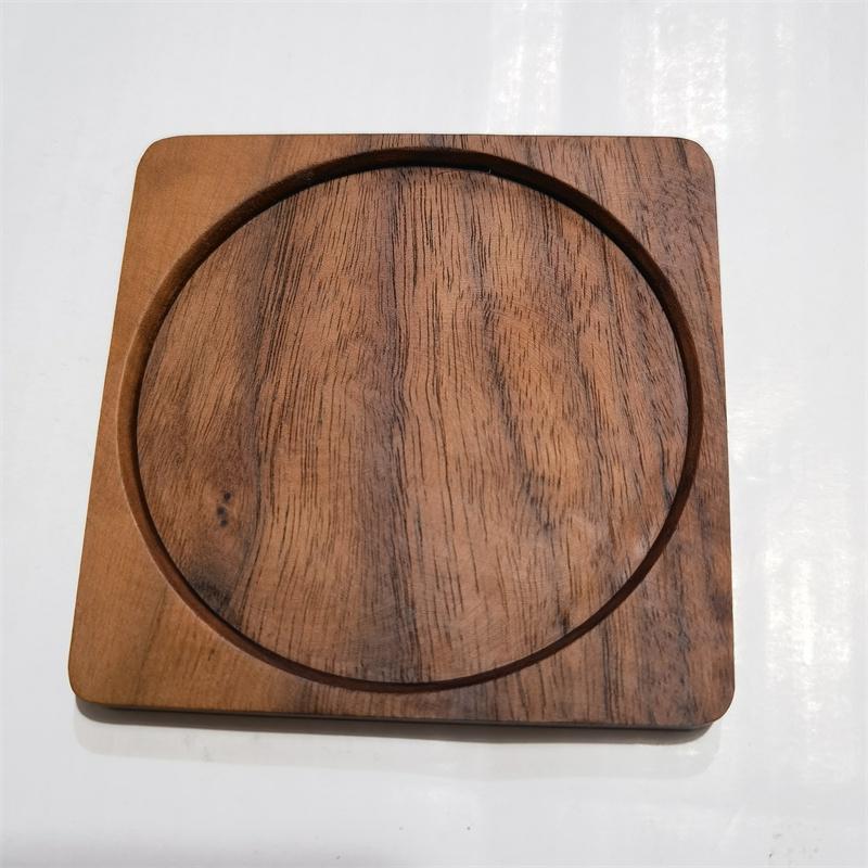 200ml Vintage Striped Glass Coffee Cup with Wooden Handle and Coaster | Aesthetic Coffee Shop Style Mug for Home & Cafe