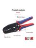 10N Terminal Crimping Pliers for SC Peep Hole Copper Lugs & Insulated Wire Lug Cold Pressing