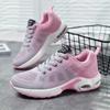 Women's Summer Mesh Air Cushion Lightweight Running Shoes, Soft Sole, Breathable Sports Sneakers.