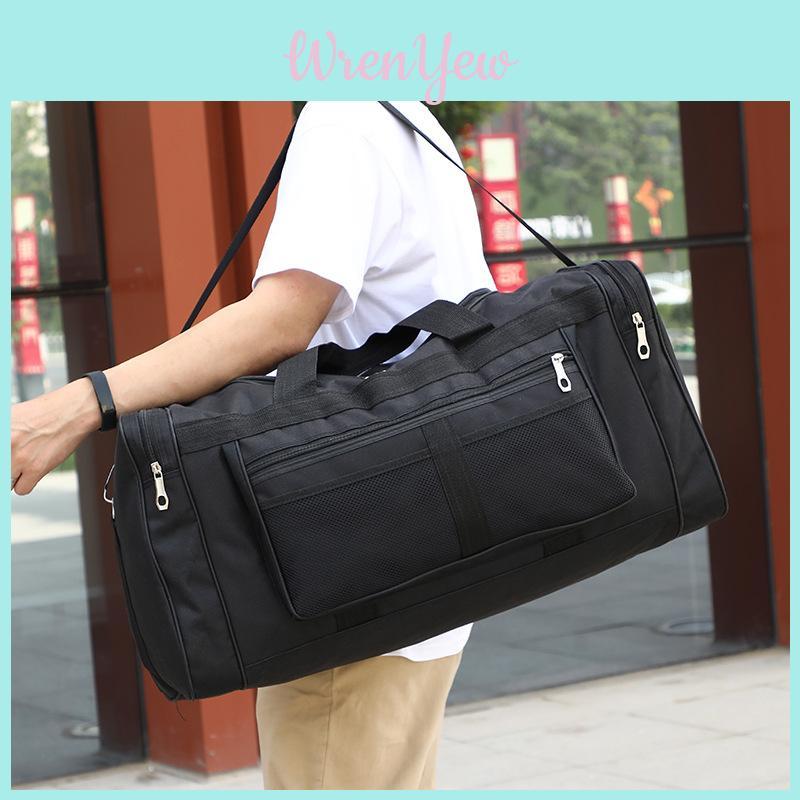Large Capacity Foldable Travel Bag For Men And Women Waterproof Oxford Fabric Design