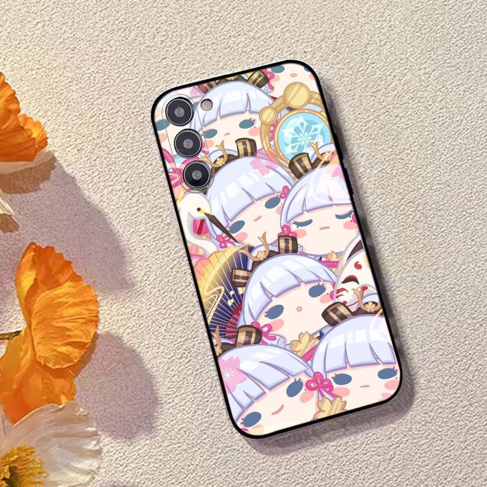Genshin Impact K-Kamisato A-Ayaka Phone Case Silicone Soft For Samsung Galaxy A73,A72,A71,A70,A53,A52,A51
