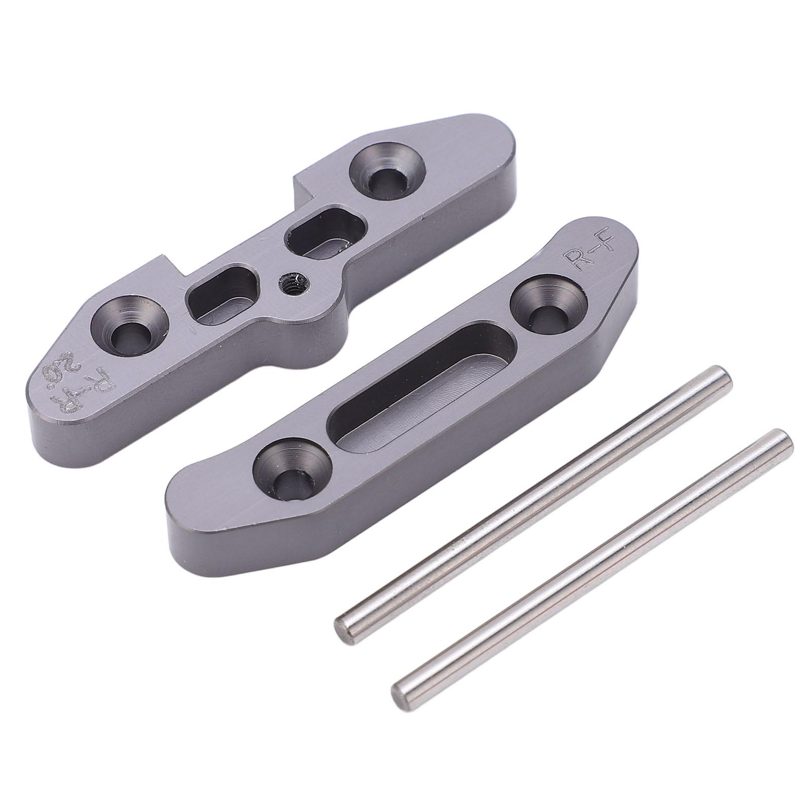 

RC Car Swing Arm Block Metal Reinforced Front Rear Lower Swing Arm Fixed Set RC Car Upgrade