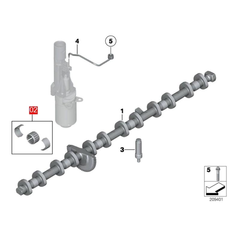 Replacements Engine Bearing Enhances Wear Resistance Corrosion Protection 11377615379 Replacements for Multiple Model