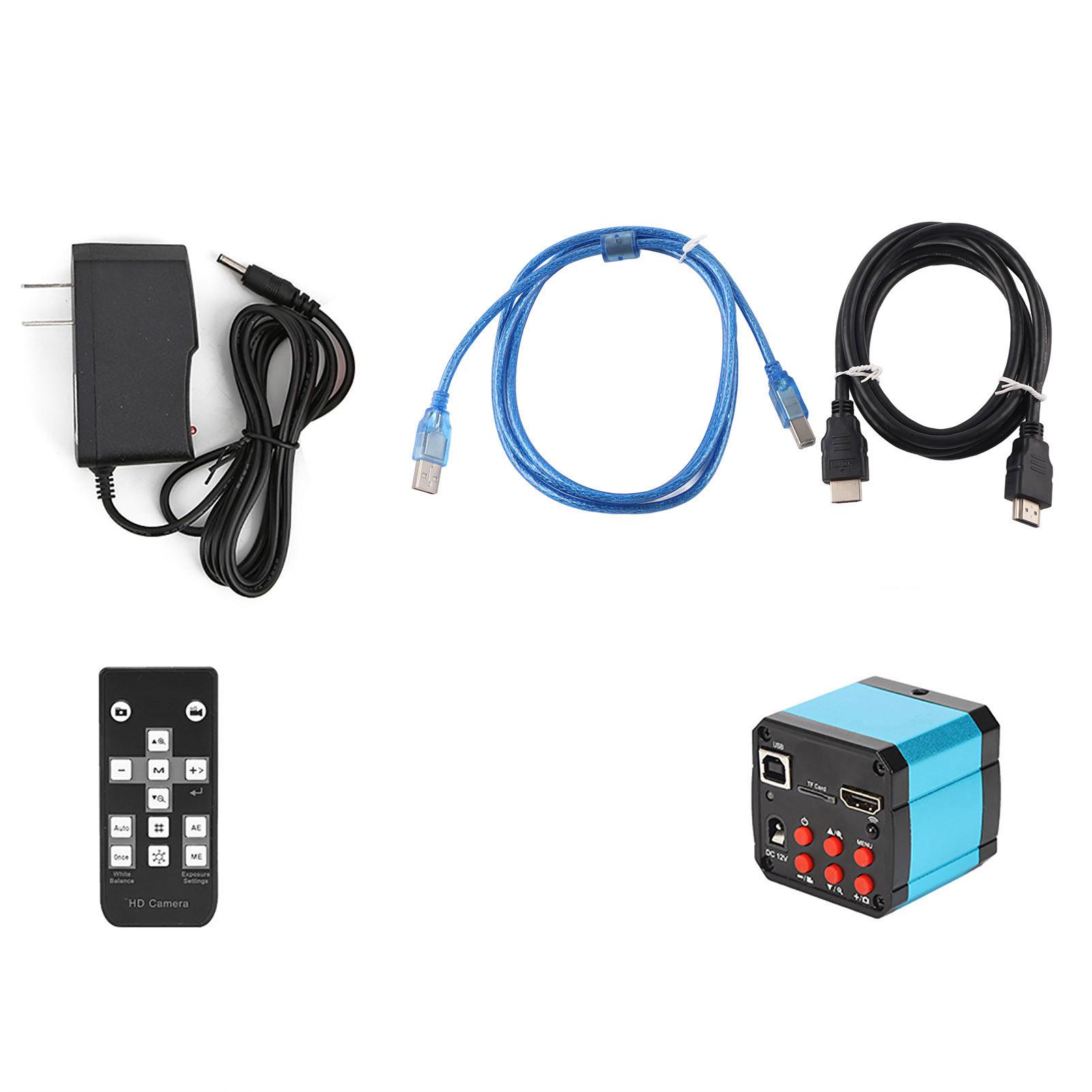 

High Resolution 21MP Industrial Microscope Camera Stable High Definition Industrial Camera for Laboratory Microscope Accessories синій