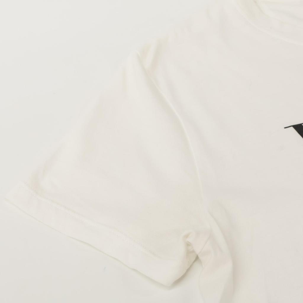 Valentino RV3MG10V3LE White Logo T-shirt Tops XS whiteUsed