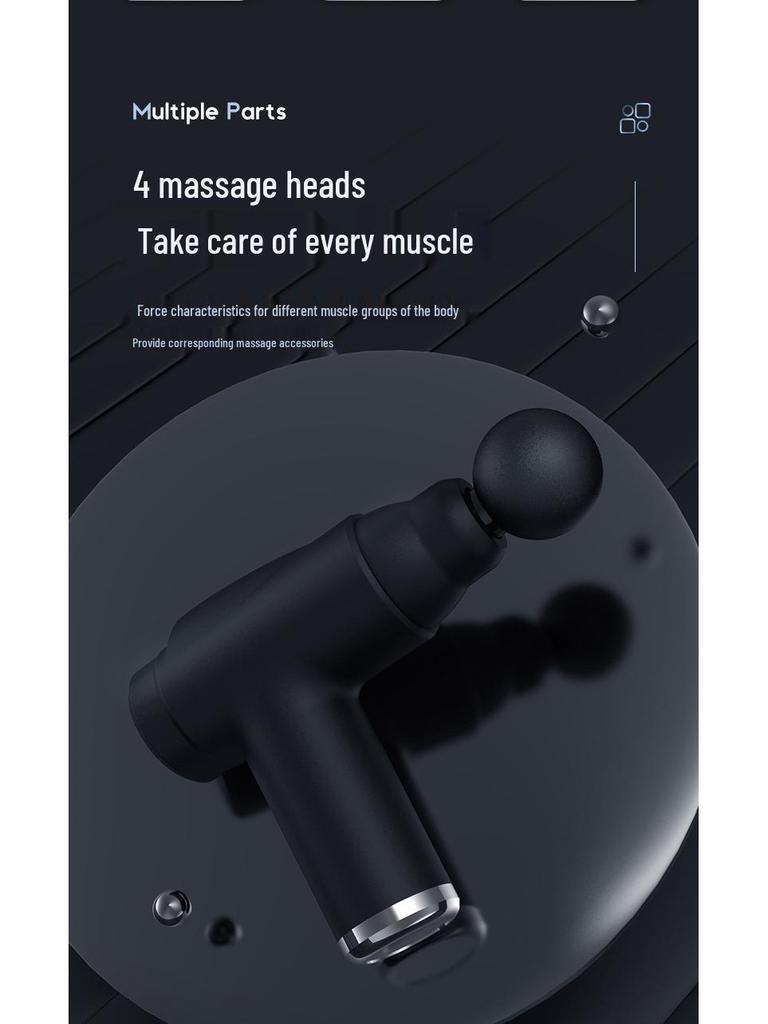 Portable Professional Mini Fascia Massage Gun for Muscle Relaxation and Fatigue Relief